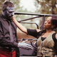“Hi. Steve Zombie, running for selectman.” (Photo: Daniel Sawyer Schaefer/Syfy)